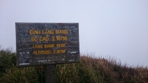 Land Biang peak and milky view ;-)