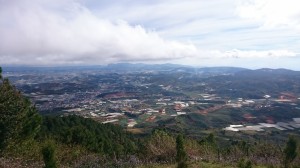 View from Lang Biang (1950 m)