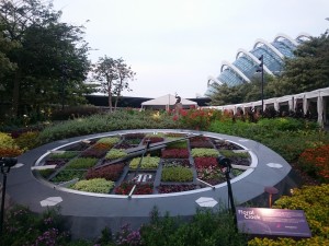 Floral clock