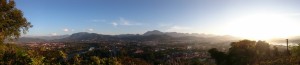 View from Mount Phousi over Luang Prabang